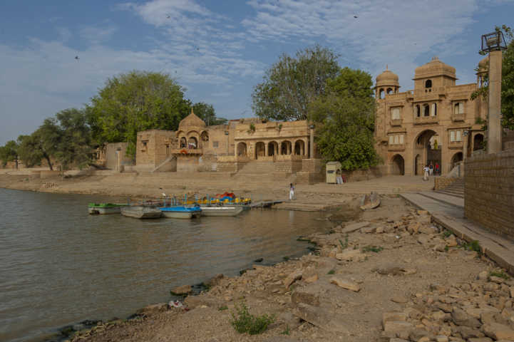 46 - India - Jaisalmer - lago Gadisagar
